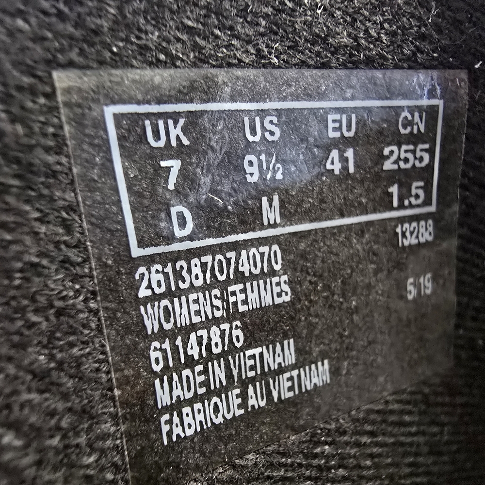 Clarks Collection Sharon Hop Suede Wedge Ankle Boots, Black, Women's 9.5 - Picture 10 of 13